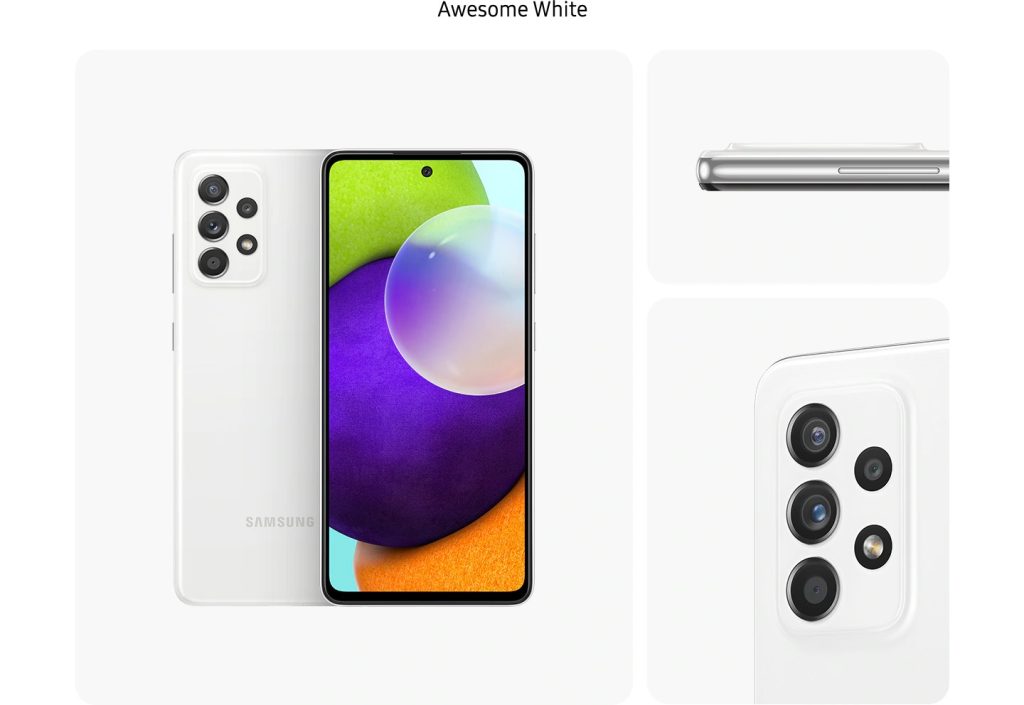 سامسونگ گلکسی A52 سفید